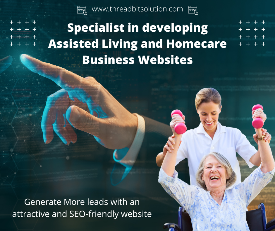 Home care website design